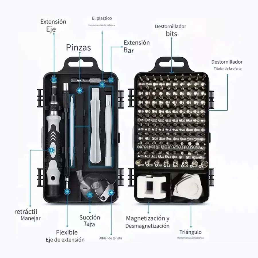 Kit De Destornilladores Herramientas