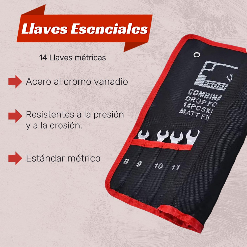 Llaves Fijas Herramientas Mecanica X14