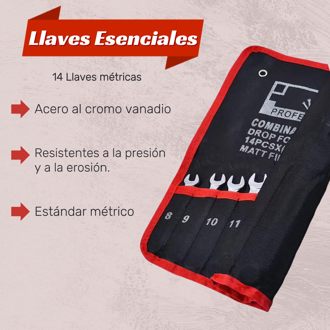 Llaves Fijas Herramientas Mecanica X14